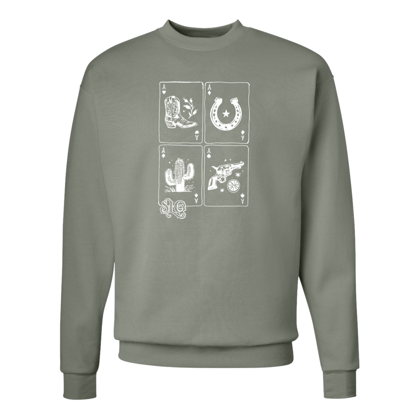 Playin' Cards Sweater