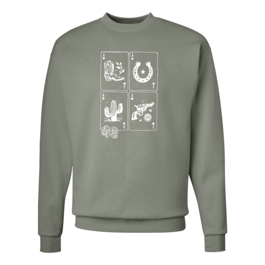 Playin' Cards Sweater