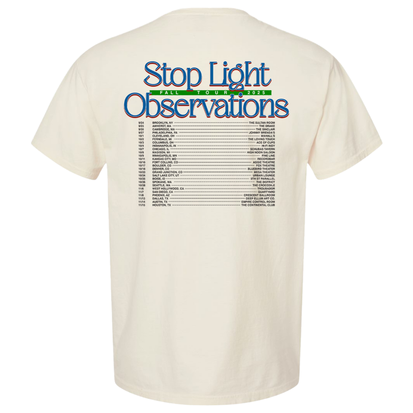 Fall '25 Tour Tee